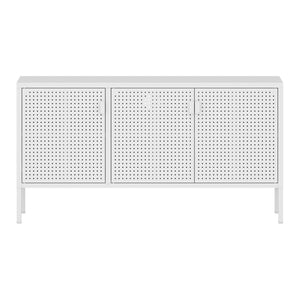Szafka pod telewizor Castelli 114 x 40 x 60 cm stal [en.casa]