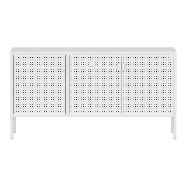 Szafka pod telewizor Castelli 114 x 40 x 60 cm stal [en.casa]