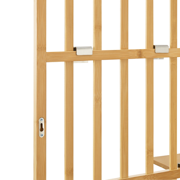 Półka ścienna Røst 120x80x13cm bambus [en.casa]