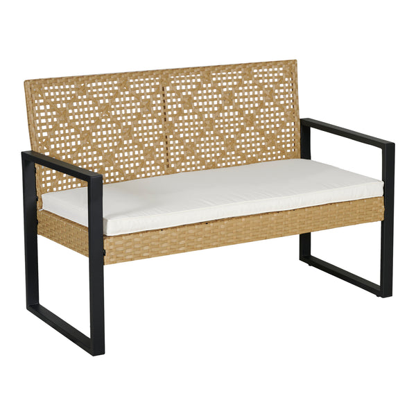 Zestaw mebli ogrodowych Calciano 4-częściowy [casa.pro]