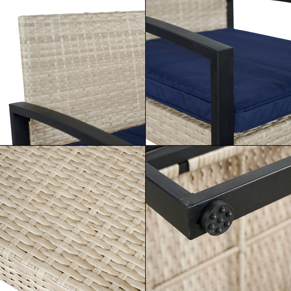 5-częściowy zestaw mebli ogrodowych Calvello [casa.pro]