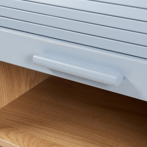 Szafa na rolety Kavlinge 80x60x40 cm bambus/szary [en.casa]