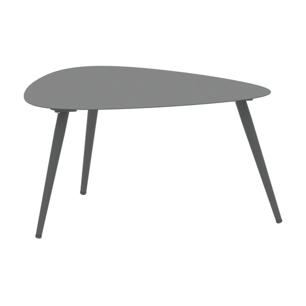 Zestaw stolik 2-częściowy Aymavilles stal antracyt [casa.pro]