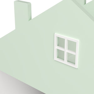 Półka dziecięca Vipsali 90x60x27 cm miętowa zieleń/biała [en.casa]