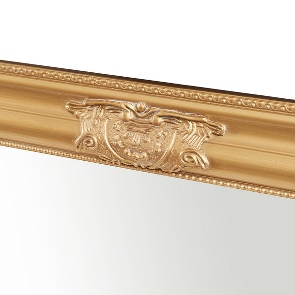Lustro ścienne Punkalaidun w stylu barokowym 80x60 cm kolor złoty [en.casa]