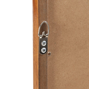 Lustro ścienne Ristijarvi 120x40 cm brązowe [en.casa]