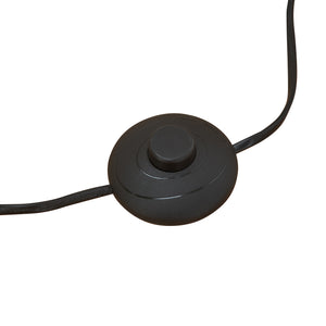 Lampa podłogowa Vatka GU10 metal czarny / marmur, biały [lux.pro]