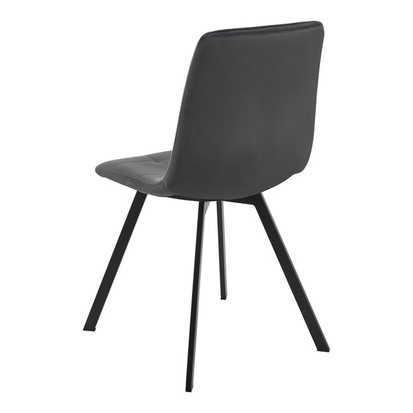 Zestaw jadalniany Hemnes 5-częściowy dąb/ciemnoszary [en.casa]