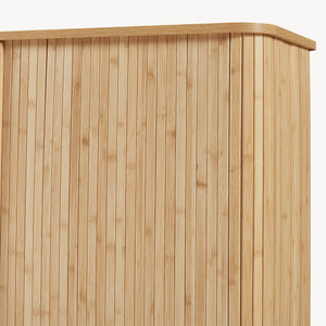 Szafka boczna Nordkapp 100x40x80 cm bambus [en.casa]