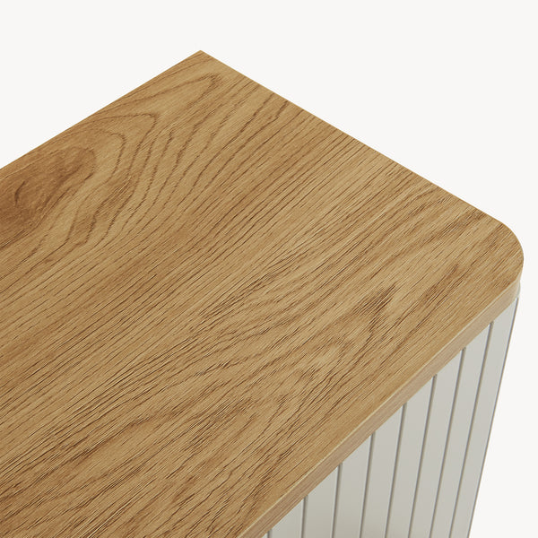 Szafka wisząca Ferrersp 50x45x24 cm dąb optyka/piaskowy [en.casa]