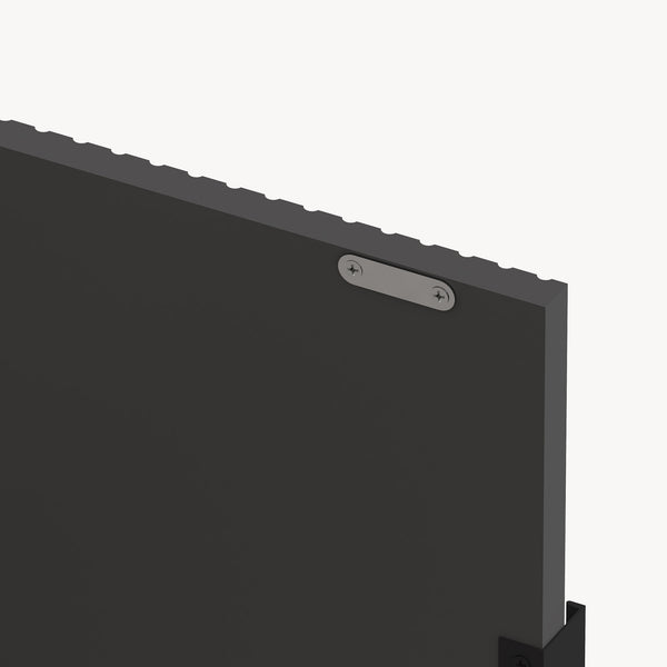 Szafka RTV Trömi 150x40x43 cm dąb optyczny/szary [en.casa]