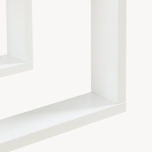 Stolik boczny Thyholm 55x30x30 cm biały [en.casa]