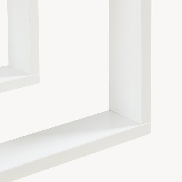 Stolik boczny Thyholm 55x30x30 cm biały [en.casa]