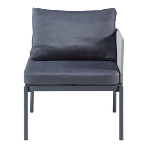 Accettura zestaw mebli ogrodowych 3-częściowy aluminium szary [casa.pro]