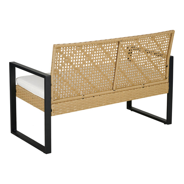 Zestaw mebli ogrodowych Calciano 4-częściowy [casa.pro]