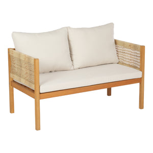 Zestaw mebli ogrodowych Cannole 4 szt. drewno akacjowe kolory drewna [casa.pro]