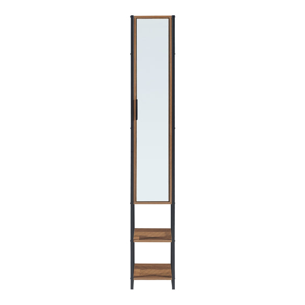 Zestaw mebli łazienkowych Namsskogan 4-częściowy orzechowy [en.casa]