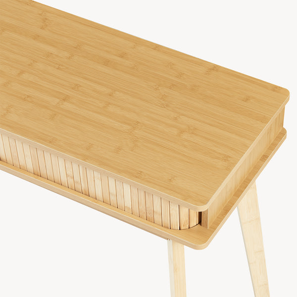 Konsola Tysvær 110x40x78 cm bambus [en.casa]