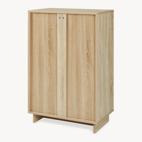 Szafka pomocnicza Kenta 90x60x35 cm Sonoma-dąb/ biały [en.casa]