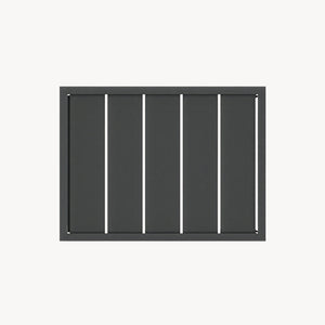 Stolik boczny na zewnątrz Gaby stal 58x40x30 cm antracytowy [casa.pro]