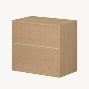 Stolik nocny Takranmaa zestaw 2 szt. 54x60x40 cm dąb dekor [en.casa]