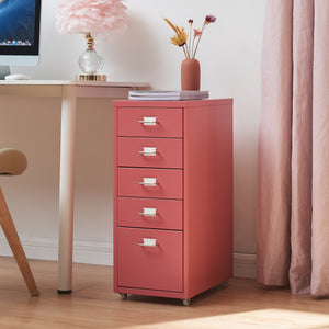 Kökar mobilny cokół z 5 szufladami 69x28x41 cm [en.casa]