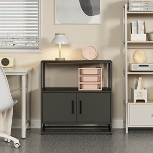 Szafka na dokumenty Hailuoto jasnoszara w różnych rozmiarach. rozmiary [en.casa]