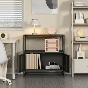 Szafka na dokumenty Hailuoto jasnoszara w różnych rozmiarach. rozmiary [en.casa]