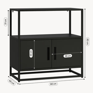 Szafka na dokumenty Hailuoto jasnoszara w różnych rozmiarach. rozmiary [en.casa]