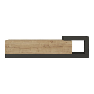 Szafka pod TV Luhanka 150x29,5x38,5cm dąb w różnych kolorach [en.casa]