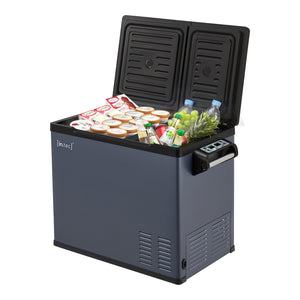 Lodówka samochodowa Alberona niebiesko-szara [in.tec]