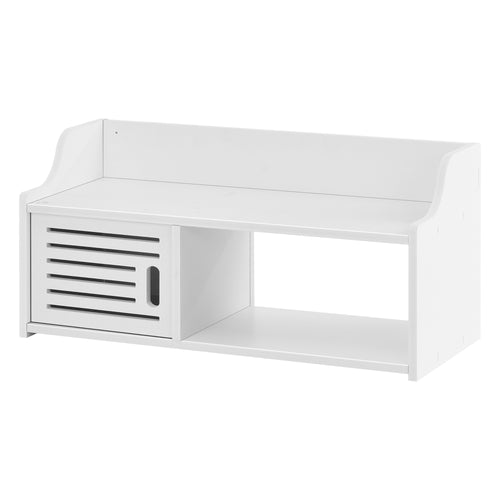 Szafka wisząca Norberg 28x62x25 cm WPC en.casa