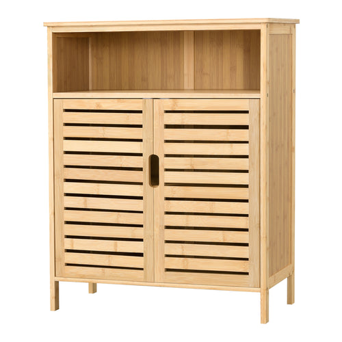 Bambus Badezimmerschrank Eslöv 81x65,5x31 cm [en.casa] - premiumXL
