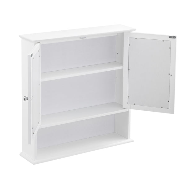Szafka łazienkowa Linz 58x56x13 cm z lustrem różne kolory Kolory MDF en.casa