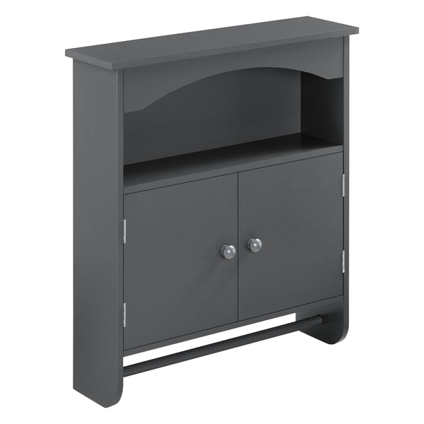 Szafka łazienkowa Graz 61x53x15 cm z wieszakiem na ręczniki różne kolory Kolory MDF en.casa
