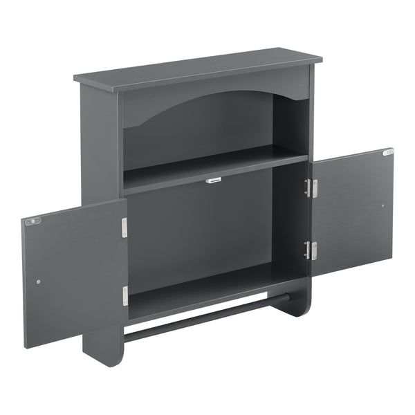 Szafka łazienkowa Graz 61x53x15 cm z wieszakiem na ręczniki różne kolory Kolory MDF en.casa