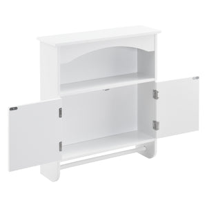 Szafka łazienkowa Graz 61x53x15 cm z uchwytem na ręczniki różne kolory MDF en.casa