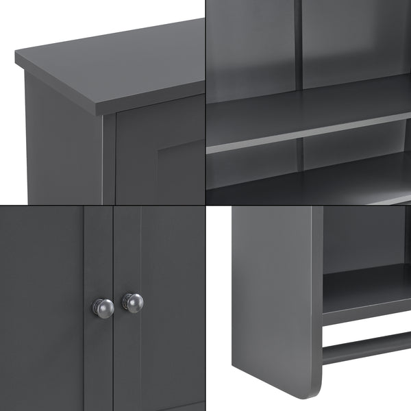 Szafka łazienkowa Steyr 65x49x15 cm z wieszakiem na ręczniki MDF różne kolory Colours en.casa