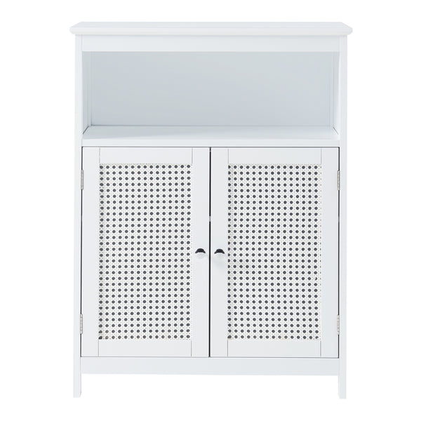 Szafka łazienkowa Karlsøy biała w kilku rozmiarach [en.casa]