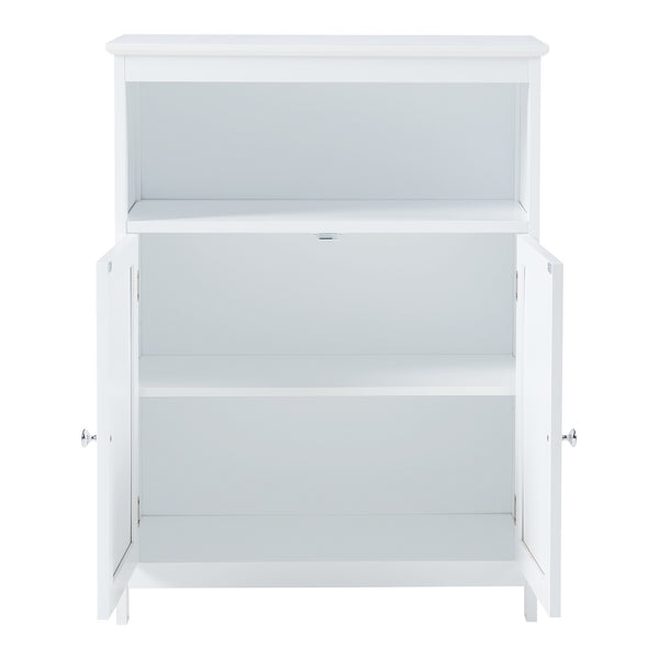 Szafka łazienkowa Karlsøy biała w kilku rozmiarach [en.casa]