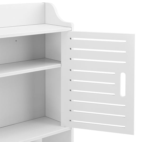 Szafka łazienkowa Storfors 155x62x20 cm WPC en.casa