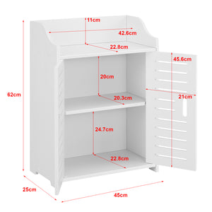 Szafka łazienkowa Trosa 62x45x25 cm WPC różne kolory en.casa