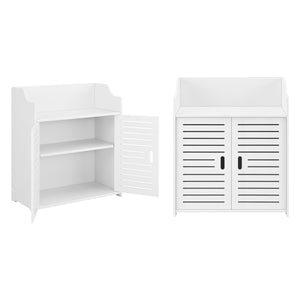 Szafka łazienkowa Trosa 72x60x32 cm WPC en.casa