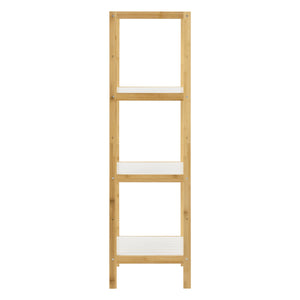 Półka łazienkowa Balsfjord z 3-4-5 półkami w różnych rozmiarach rozmiary bambus [en.casa]