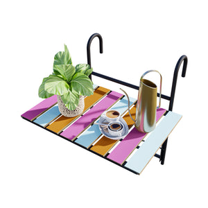 Wiszący stolik balkonowy Petäjävesi [en.casa]