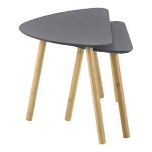 Zestaw stolików kawowych Levanger w różnych kolorach en.casa