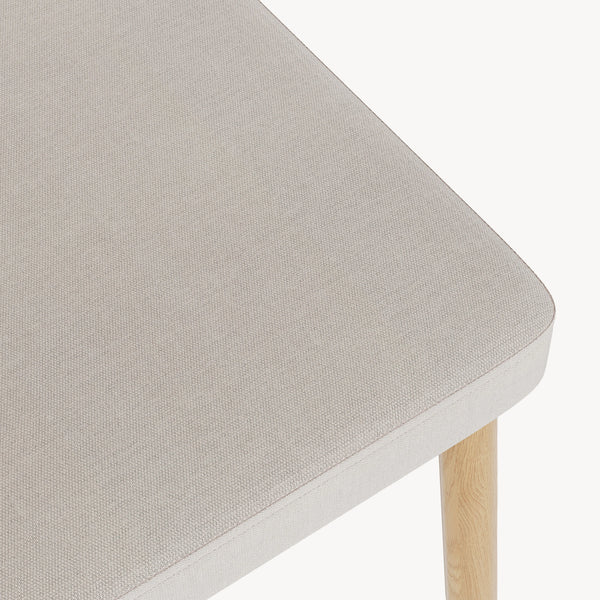 Zestaw krzeseł do jadalni Jördfjok tkanina w optyce rattanu/beżowy [en.casa]