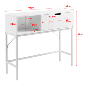 Stół konsolowy Tranemo 92x30x80cm w różnych kolorach. kolory [en.casa]