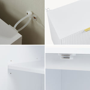 Szafka boczna Trondi 75 x 80 x 40 cm [en.casa]