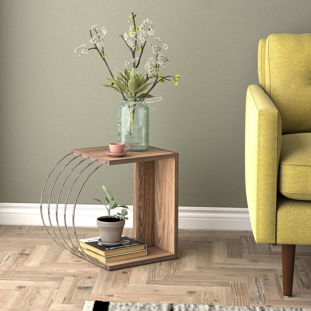 Beistelltisch Vefsn 46x30x42cm [en.casa] - premiumXL